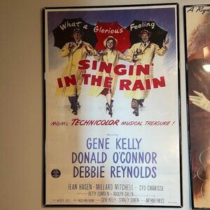 Singin in the Rain Repro Movie Poster